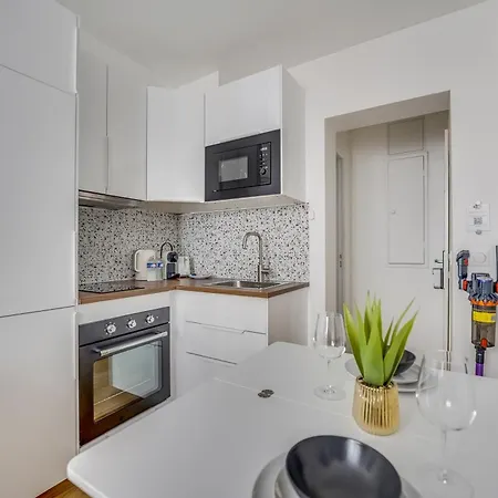 Апартаменты Charming 1br 3p - Oberkampf Париж