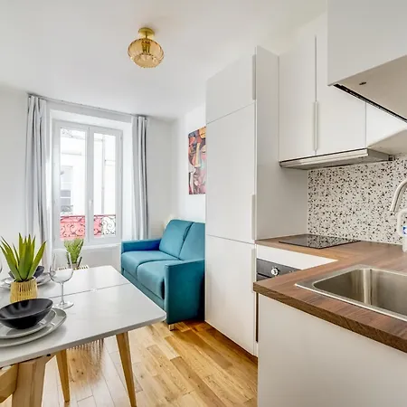Charming 1br 3p - Oberkampf Apartament